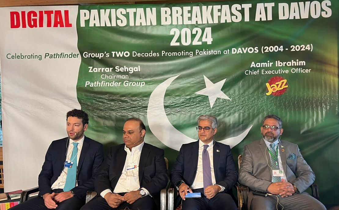 جاز ڈیووس 2024 میں پاتھ فائنڈر گروپ کے تعاون سے پاکستان کے ناشتے کی میزبانی کرتا ہے