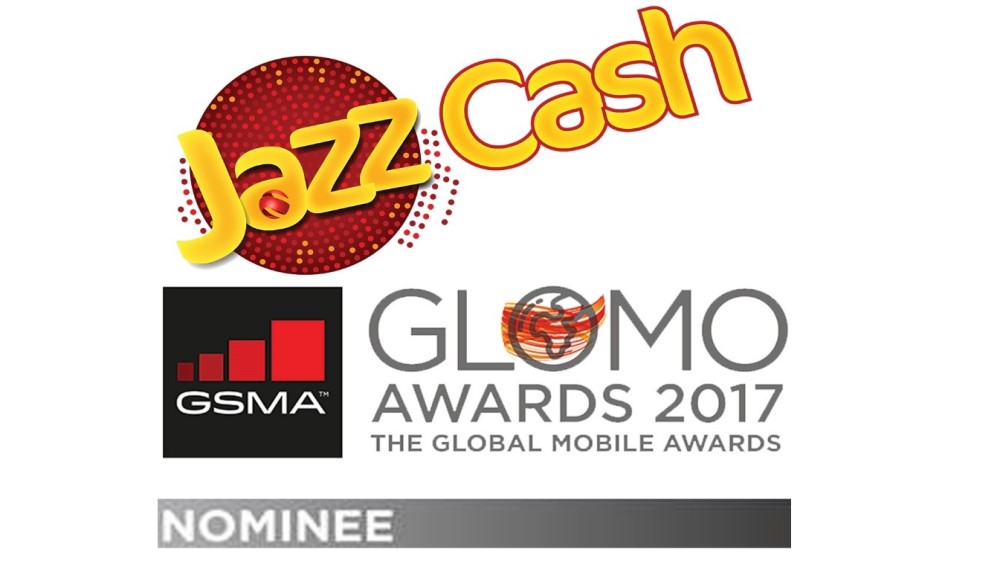 JazzCash Mobile Account nominated for GSMA Glomo Awards 2017