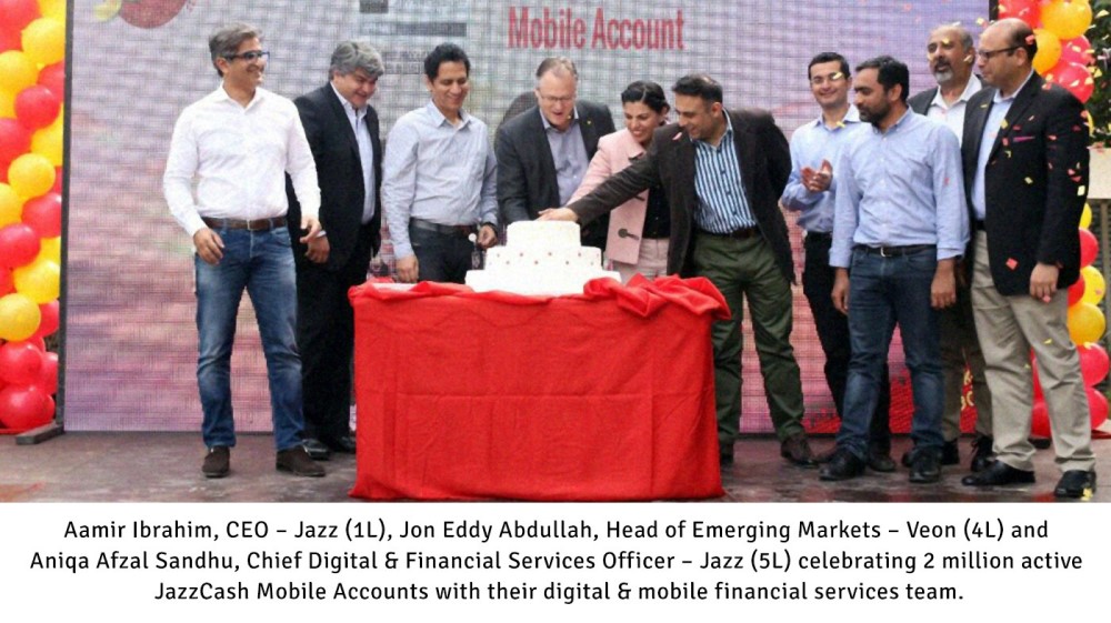 JazzCash doubles its Active Mobile Accounts to 2 Million