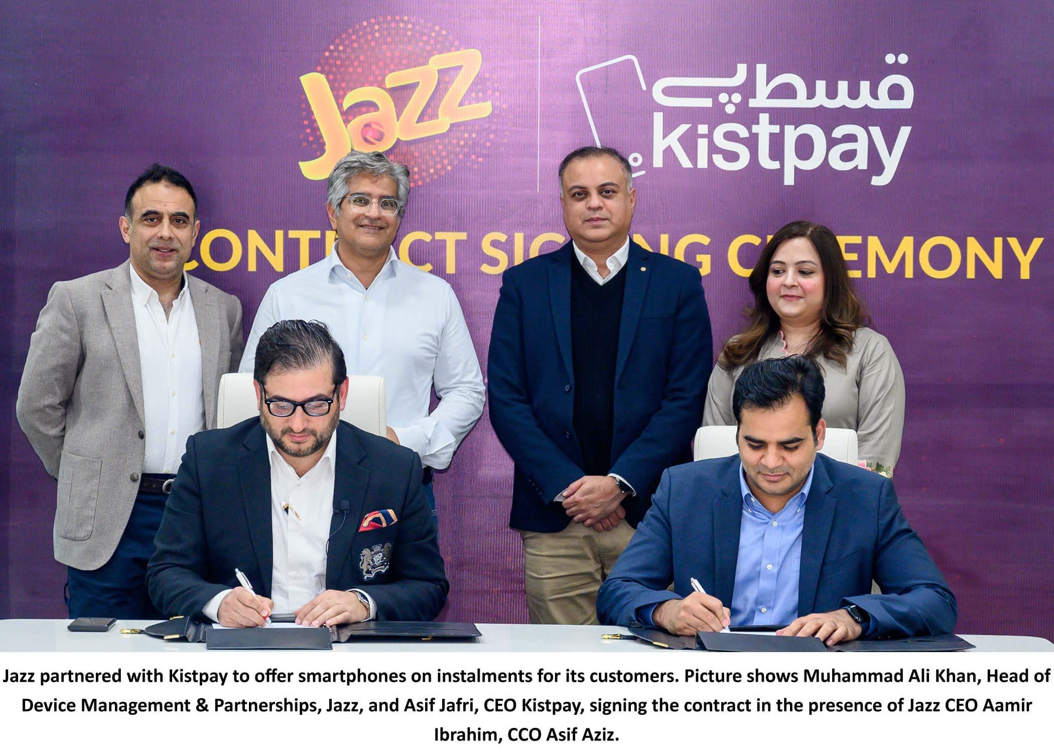 Jazz partners with Kistpay to provide affordable smartphones with easy installments