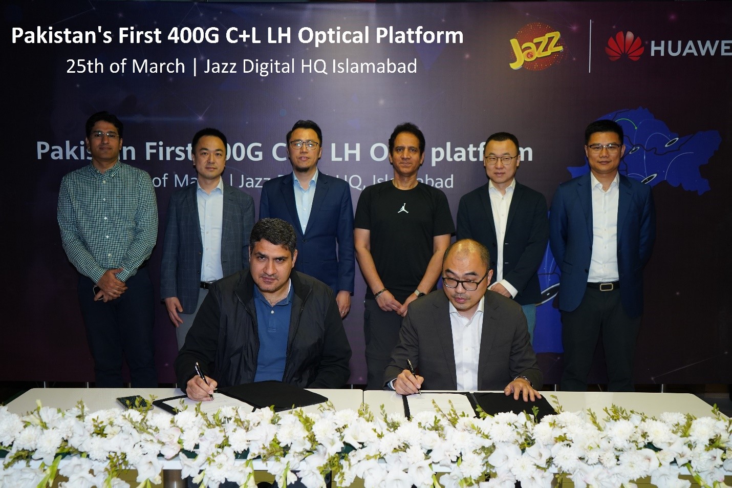 Jazz Partners with Huawei to Boost Network Capacity to 400G Per Wavelength Using C+L Band Systems 