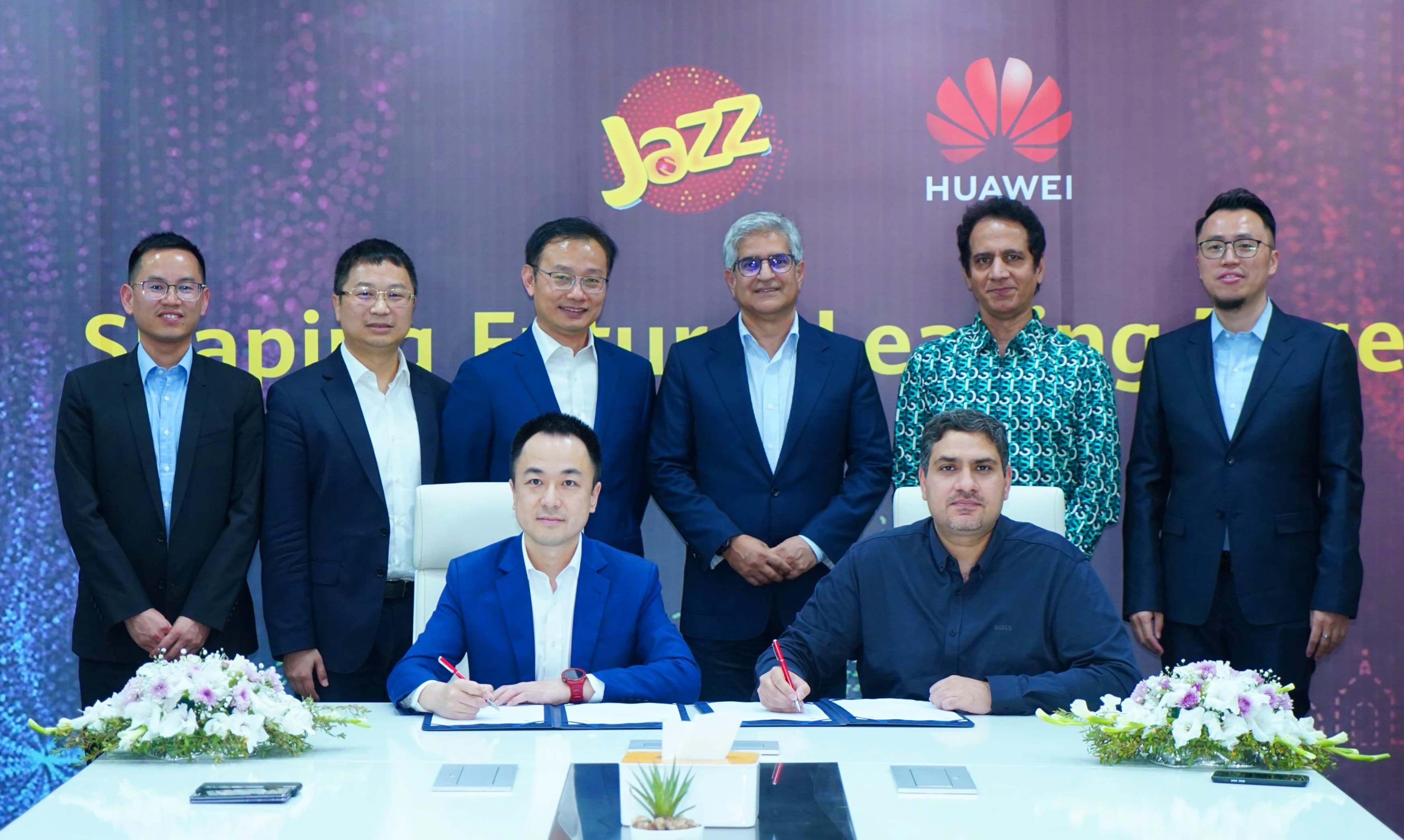 WISDOM فریم ورک کے ذریعے نیٹ ورک ڈیجیٹائزیشن کو تیز کرنے کے لیے Jazz Huawei پاکستان کے ساتھ شراکت دار