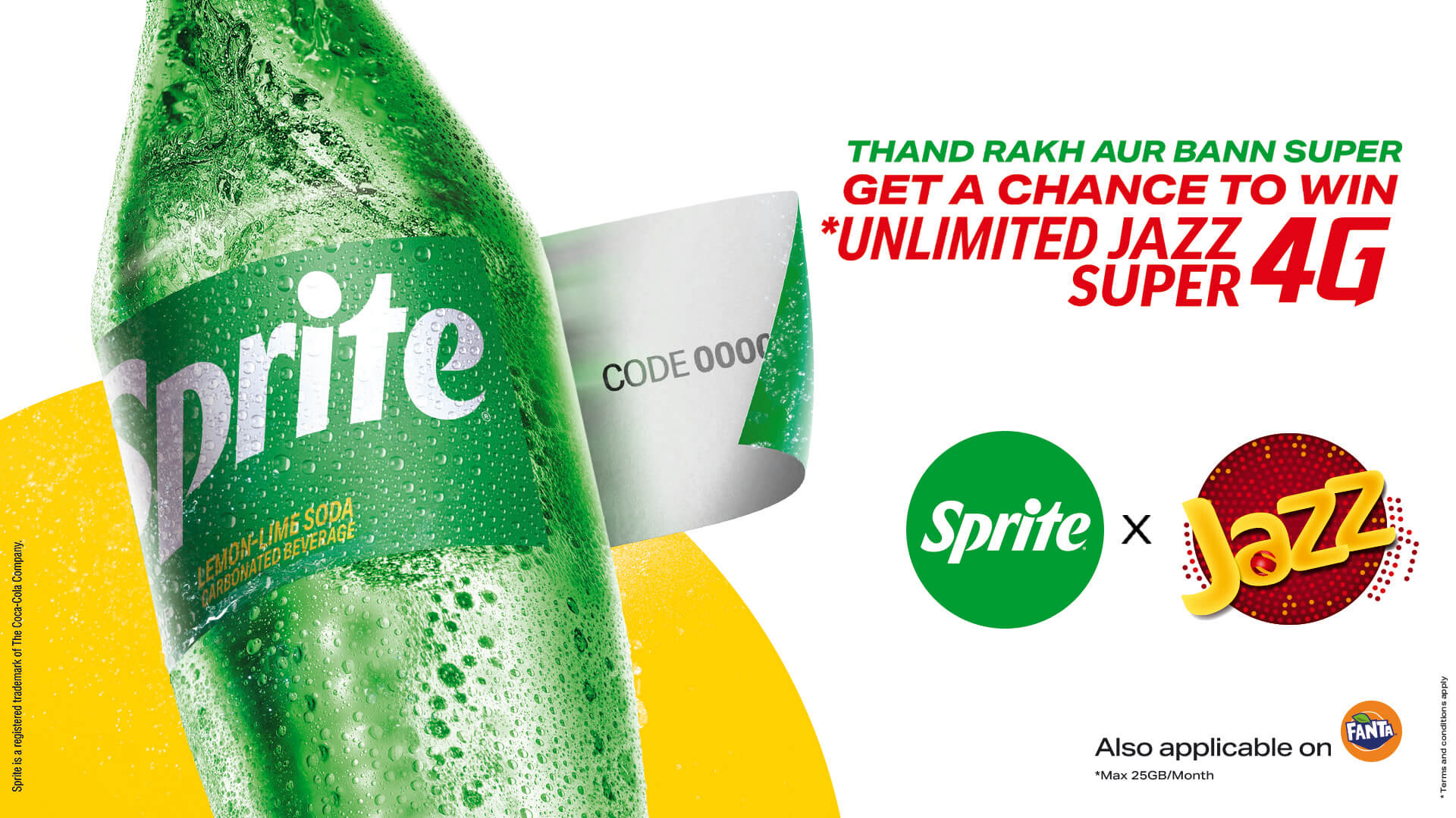 Jazz and Sprite collaborate for a new exciting offer “Thand Rakh Aur Bann Super”