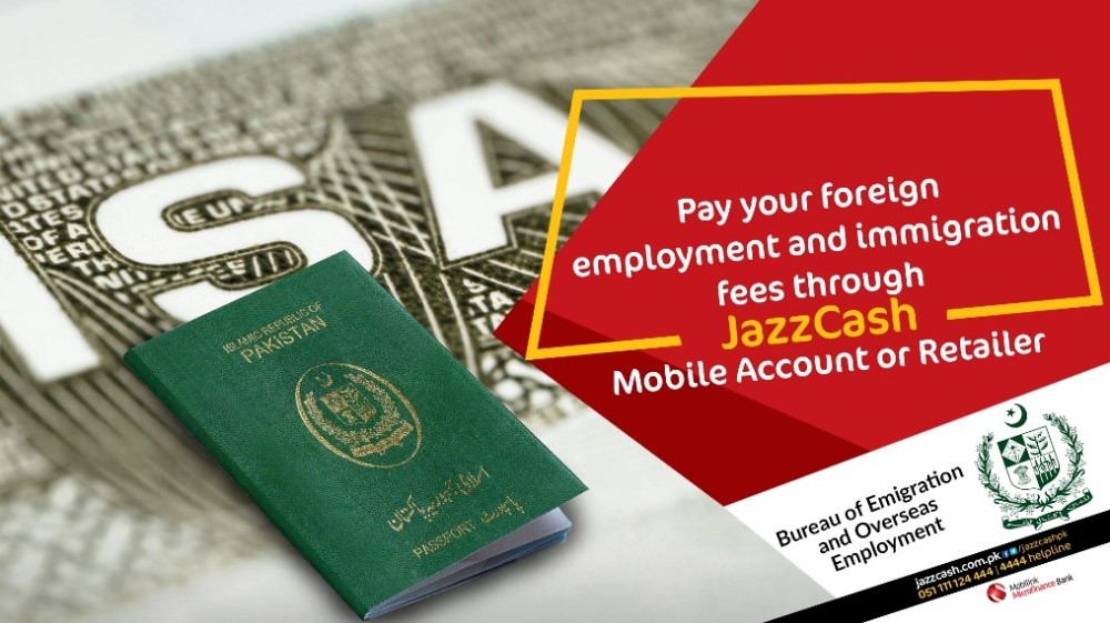 JazzCash and National Bank of Pakistan to Service the Bureau of Emigration & Overseas Employment